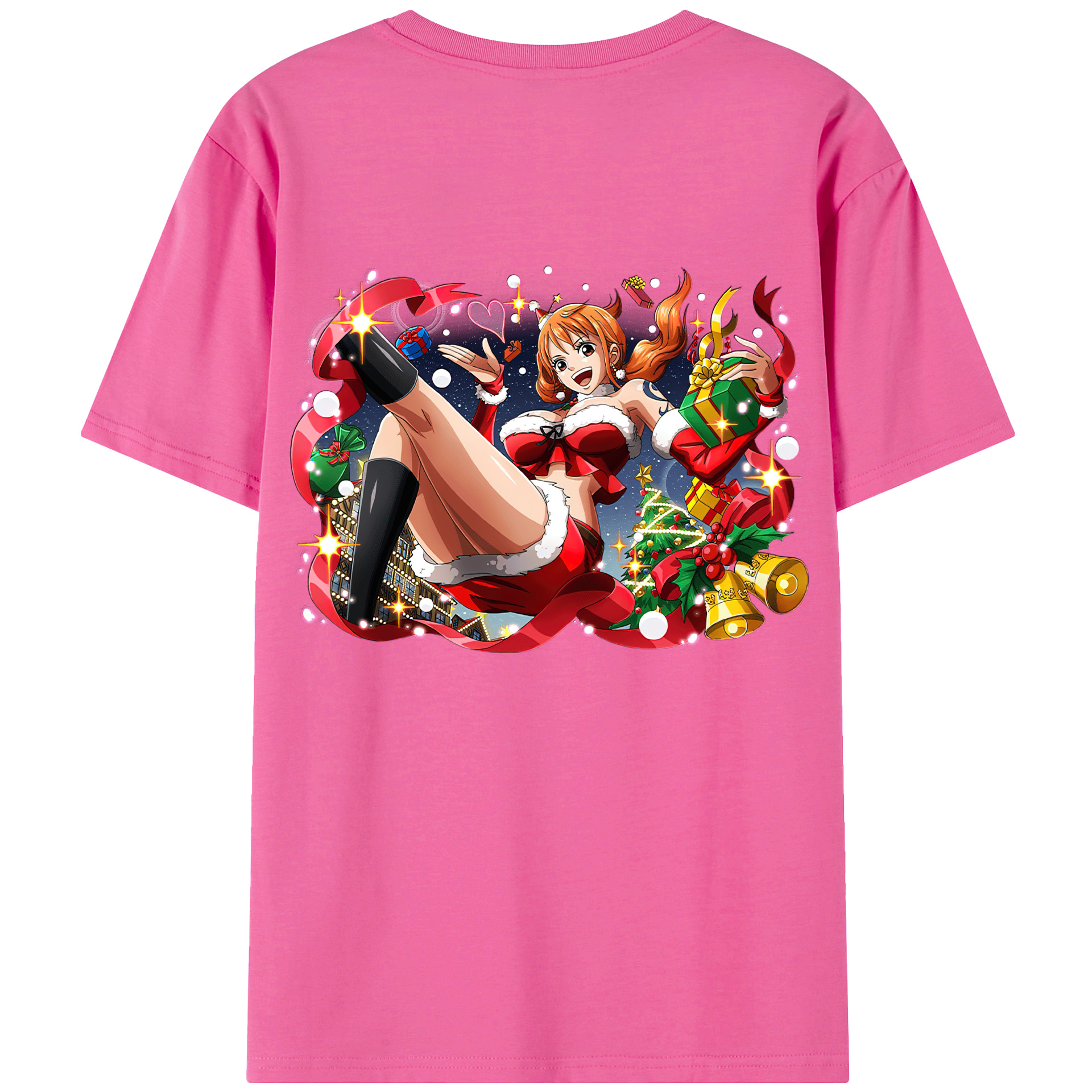 （画像用） ワンピース ナミ ONE PIECE Nami レディース半袖Tシャツ(バックプリント)